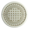 Round Melamine Coaster with Logo (PT7108)